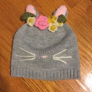 Knit Baby Kitty Cat Hat